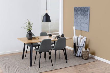 Mesa de comedor de diseño industrial Orion