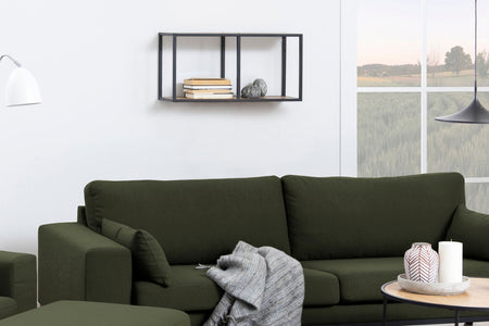 Estante de pared industrial de fábrica