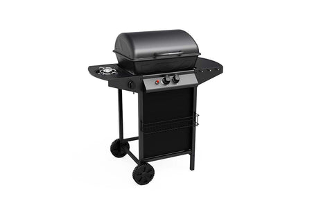 Barbacoa de gas con 2+1 quemadores y utensilios Apache